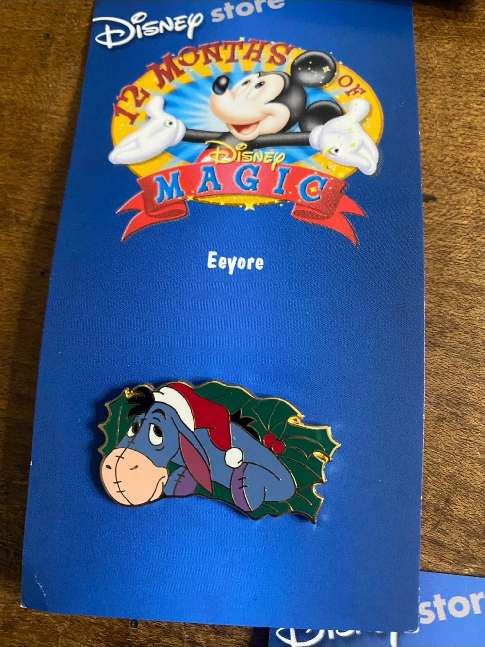 Disney Puzzle Piece Christmas Wreath Set Holiday Character Pin Set -